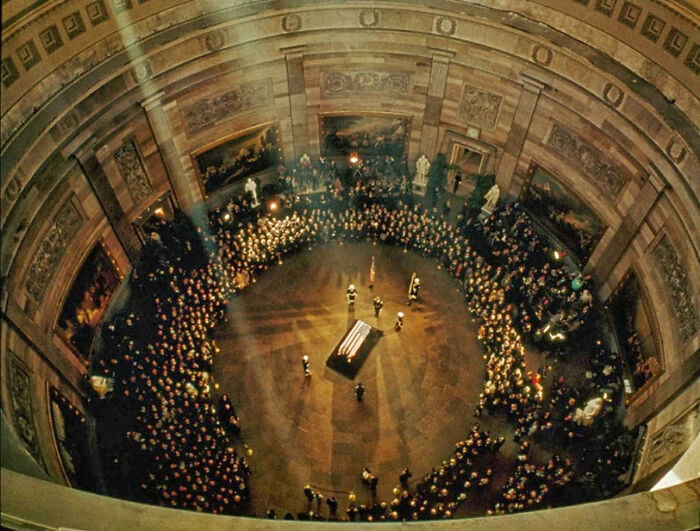 "Jfk's Funeral At The Capitol. November "