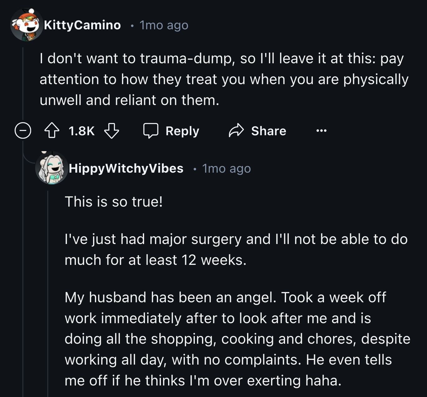 10. A happily married Redditor endorsed this claim.