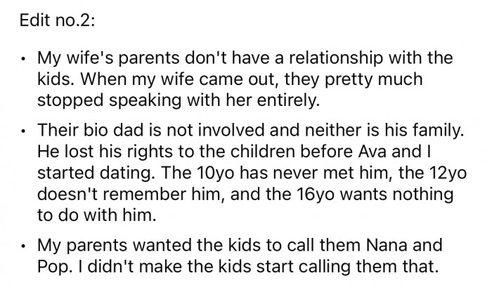 OP eventually added another edit with more info.