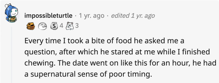 She sure picked the right time to break up.