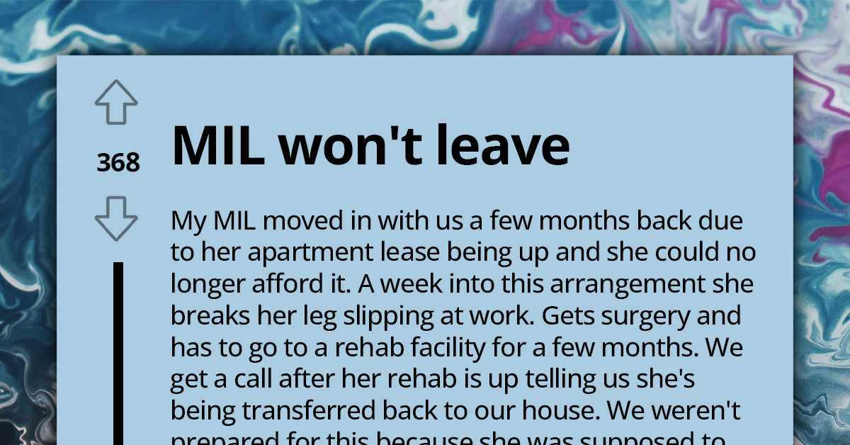 Frustrated Man Feels Sick and Tired of His Couch Potato of a Mother-in-Law, Thinks She's Destroying His Marriage