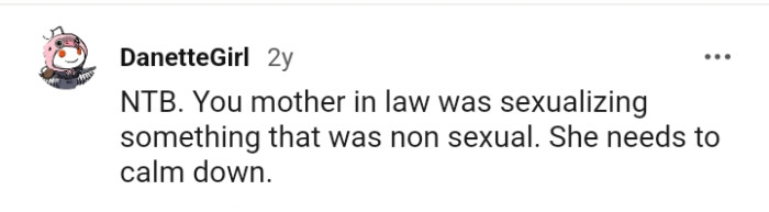 The OP's MIL Needs to Calm Down