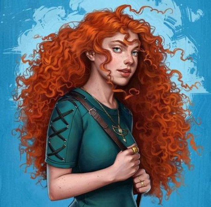 16. Here's the courageous, brave, stubborn, and headstrong Merida