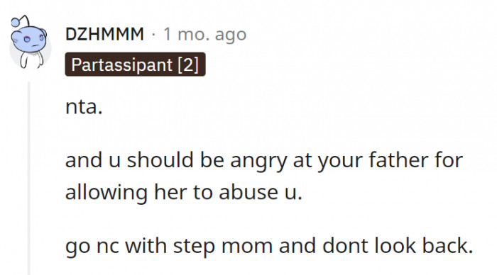 18. OP should be the one mad in this situation