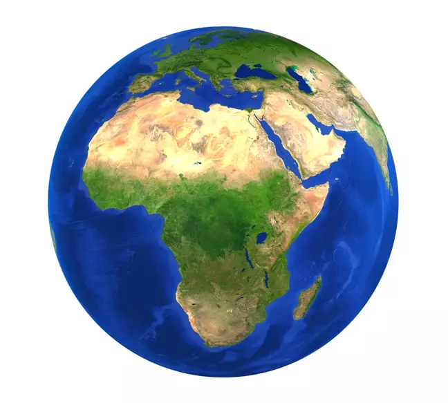 A tectonic split will create a new inland water basin.
