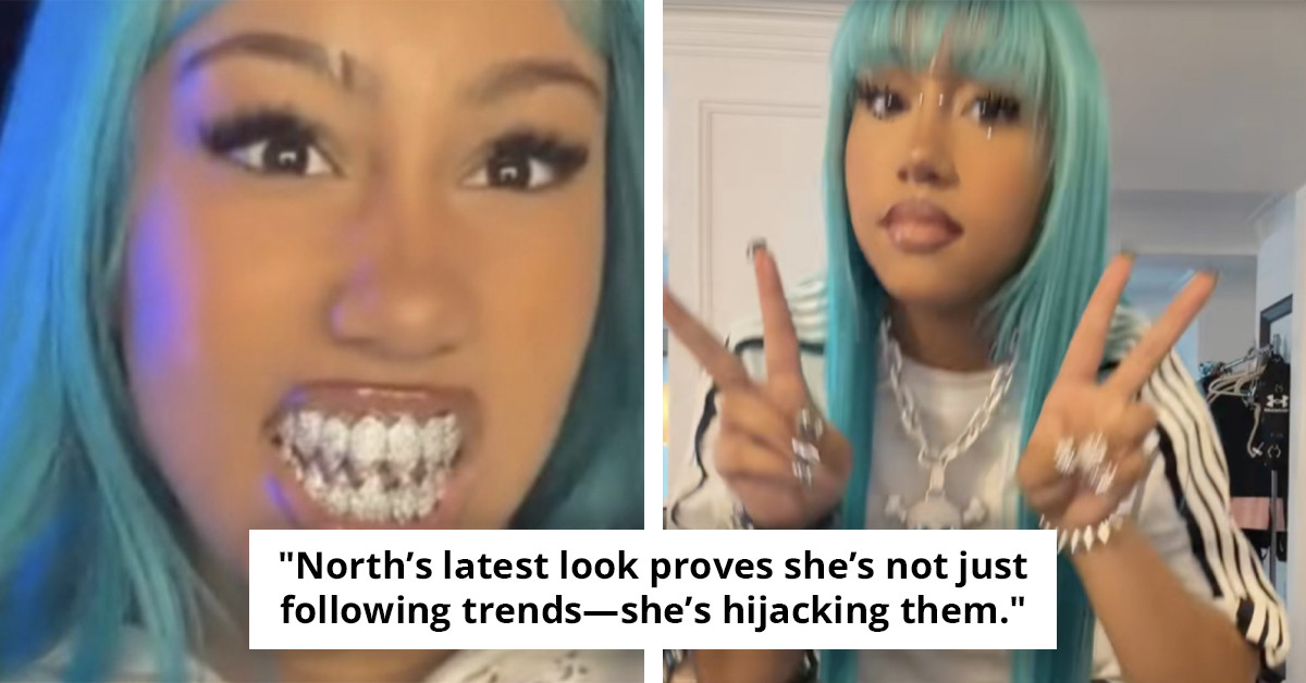 Kim Kardashian's Daughter, North West, 12, Reveals Stylish Face Piercings Following Kim's Comments on Her 'Tattoos'