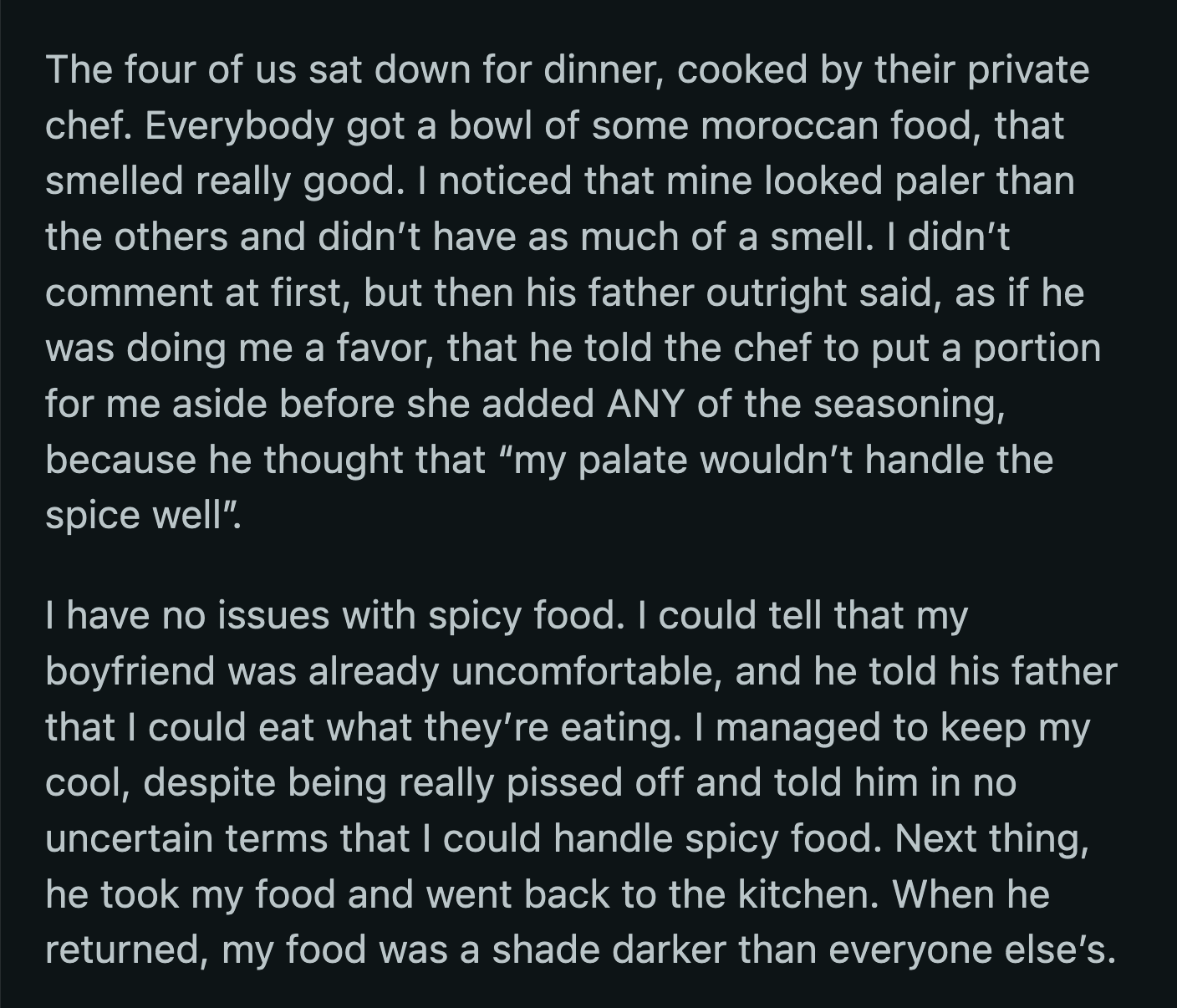 He almost had an asthma attack while sweating every ounce of moisture out of his body. Nevertheless, he persevered.