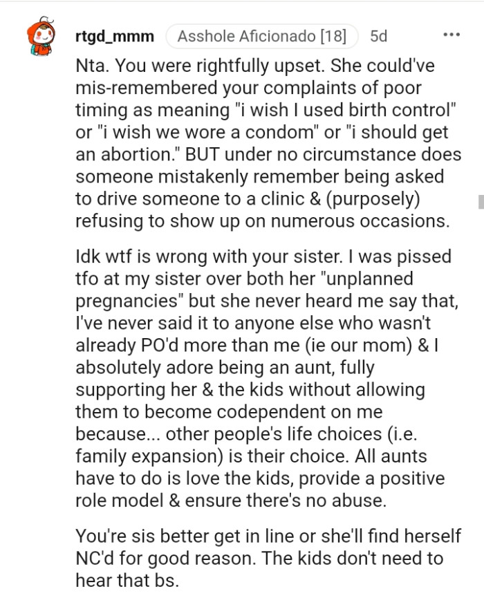 All aunts have to do is love the kids