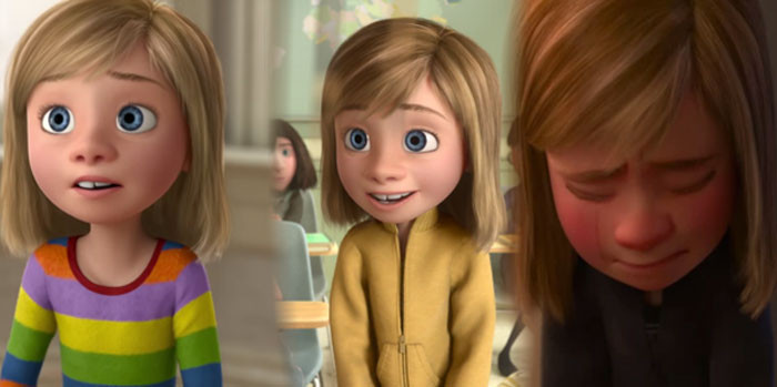 24. In Inside Out (2015), Riley's Clothes Become More Muted As She Becomes More Depressed Throughout The Movie