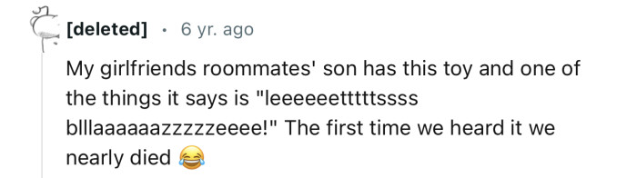 Haha…If Only the Sweet Little Boy Knew the Second Meaning